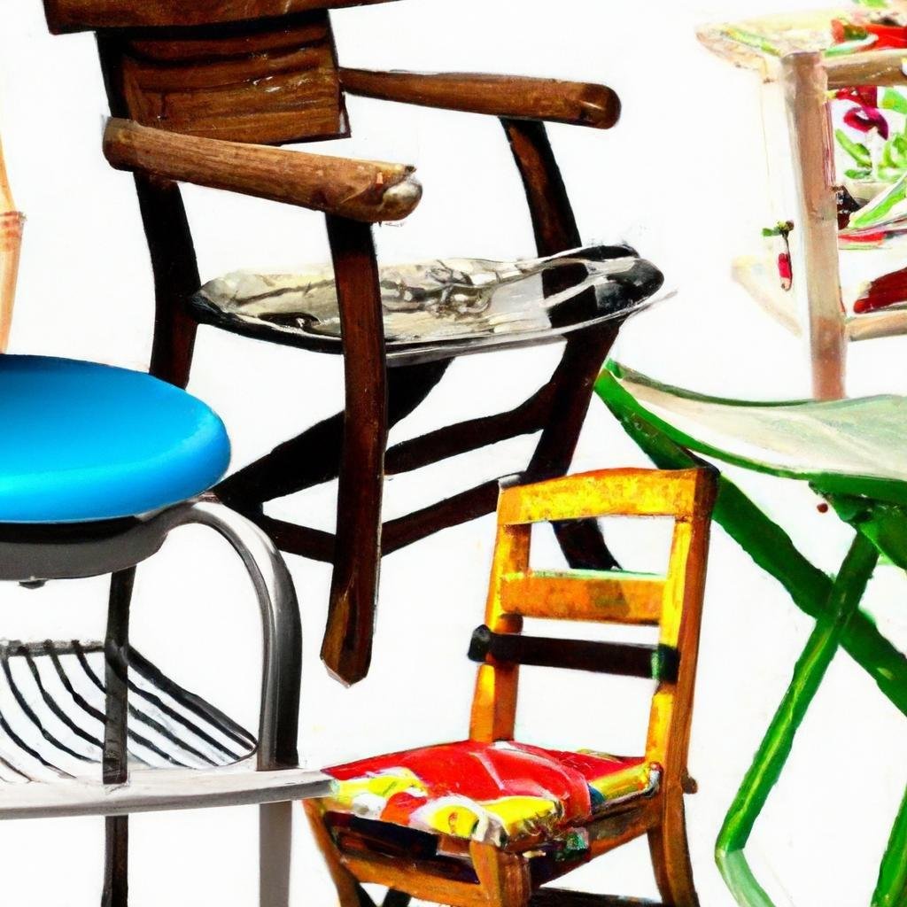 Inspire-se com Decoupage feitas com cadeiras de cozinha